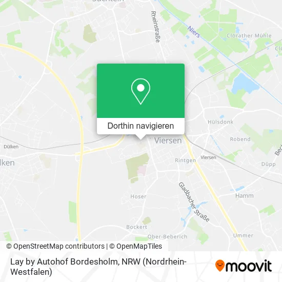 Lay by Autohof Bordesholm Karte