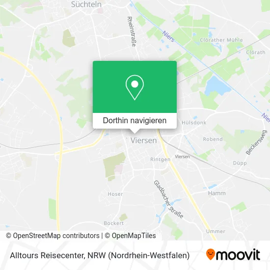 Alltours Reisecenter Karte