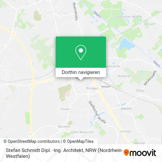 Stefan Schmidt Dipl. -Ing. Architekt Karte