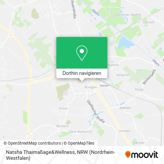 Natsha Thaimaßage&Wellness Karte
