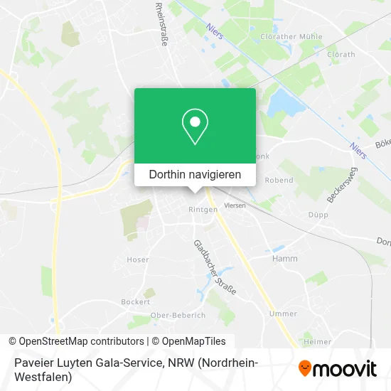 Paveier Luyten Gala-Service Karte