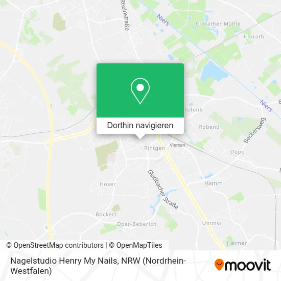 Nagelstudio Henry My Nails Karte