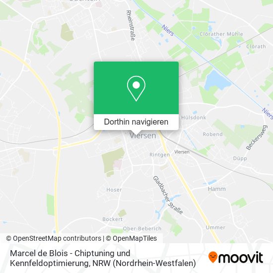Marcel de Blois - Chiptuning und Kennfeldoptimierung Karte