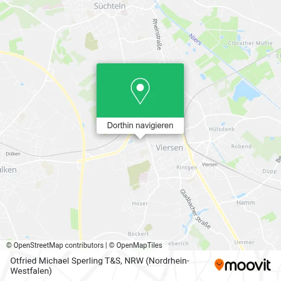 Otfried Michael Sperling T&S Karte