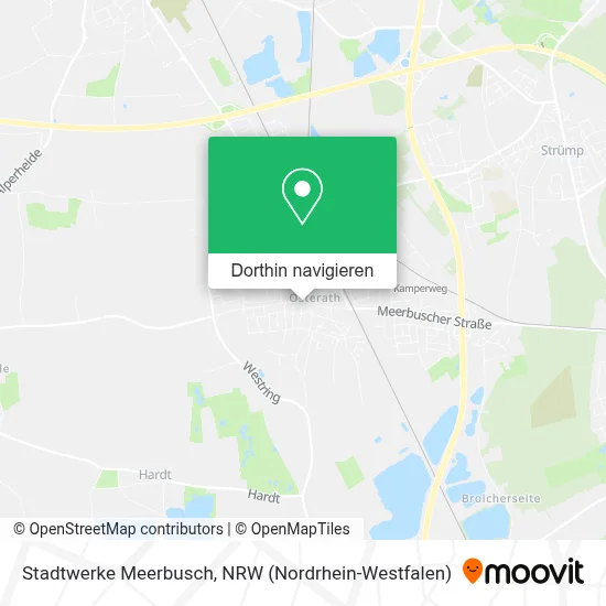 Stadtwerke Meerbusch Karte