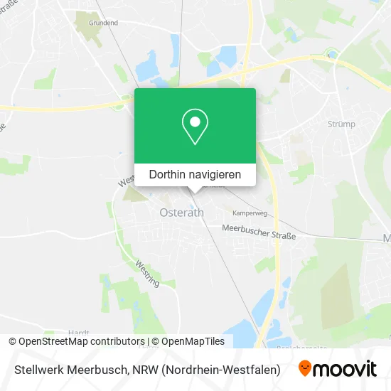 Stellwerk Meerbusch Karte