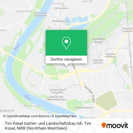 Tim Küsel Garten- und Landschaftsbau Inh. Tim Küsel Karte