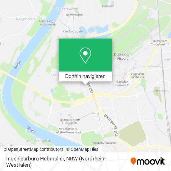 Ingenieurbüro Hebmüller Karte