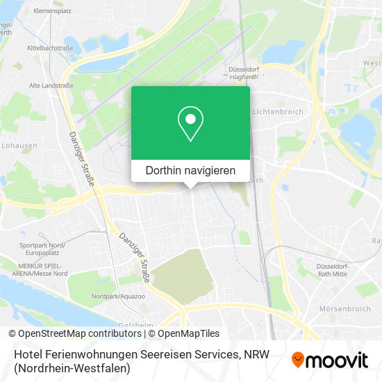 Hotel Ferienwohnungen Seereisen Services Karte