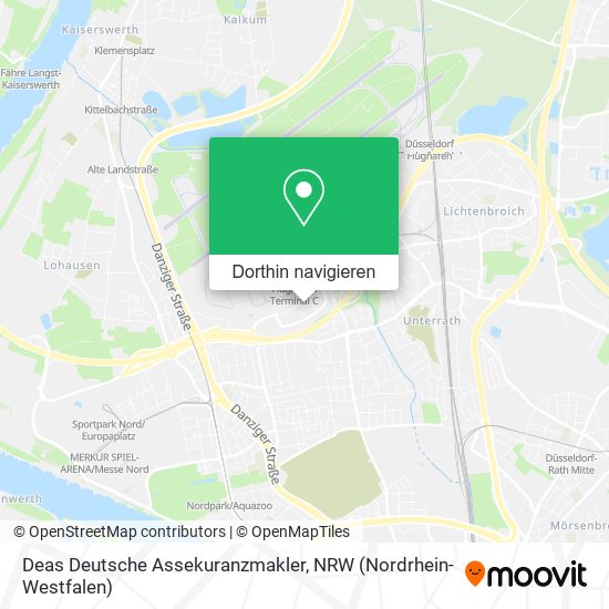 Deas Deutsche Assekuranzmakler Karte