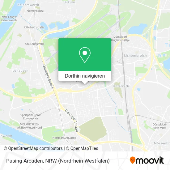 Pasing Arcaden Karte