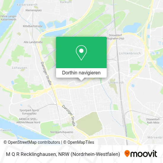 M Q R Recklinghausen Karte