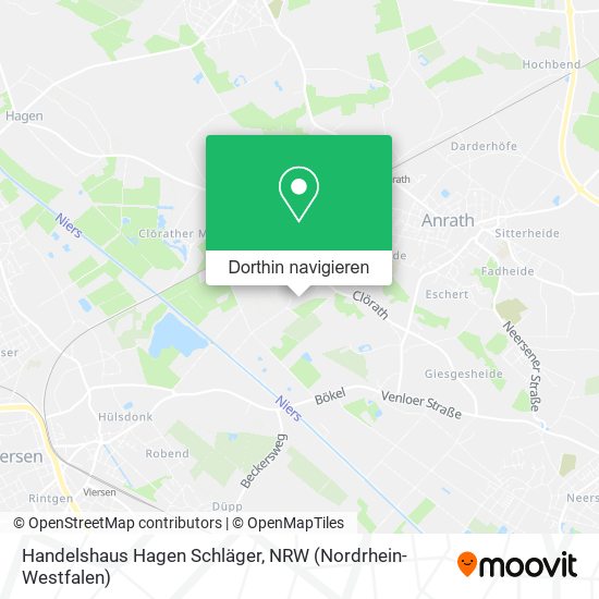 Handelshaus Hagen Schläger Karte