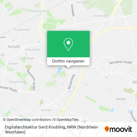 Digitalarchitektur Gerd Knobling Karte
