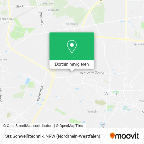 Stz Schweißtechnik Karte