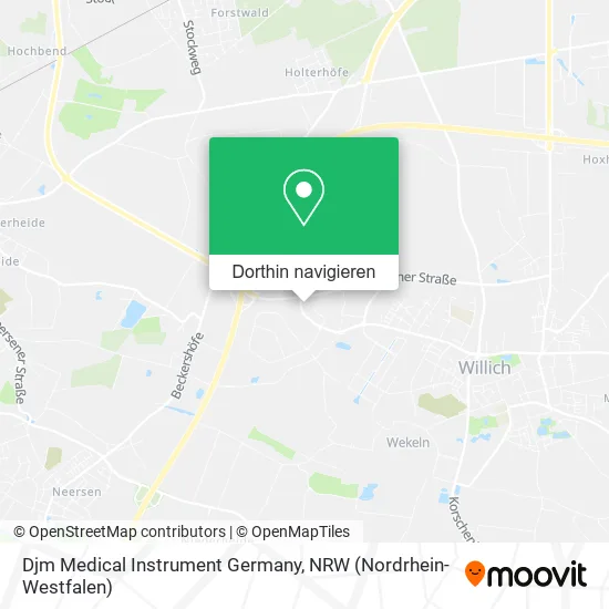 Djm Medical Instrument Germany Karte