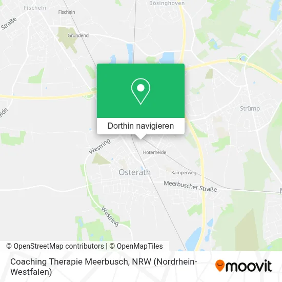 Coaching Therapie Meerbusch Karte