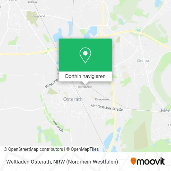 Weltladen Osterath Karte