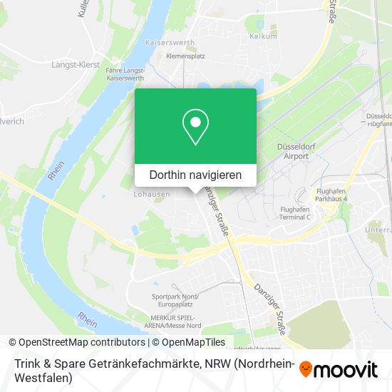 Trink & Spare Getränkefachmärkte Karte