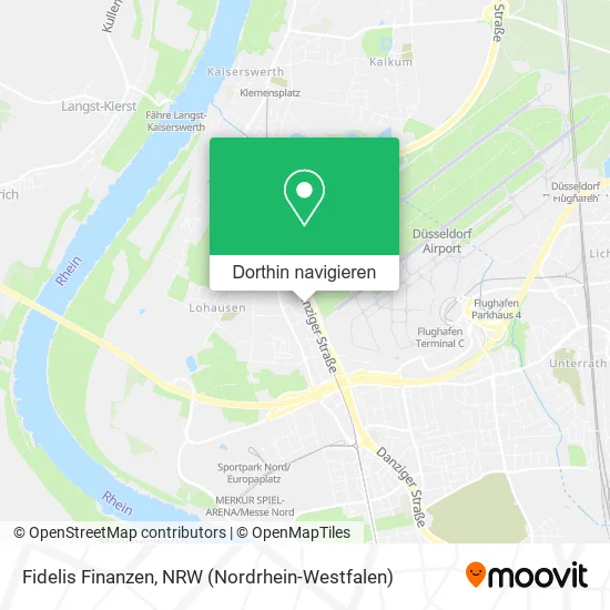 Fidelis Finanzen Karte