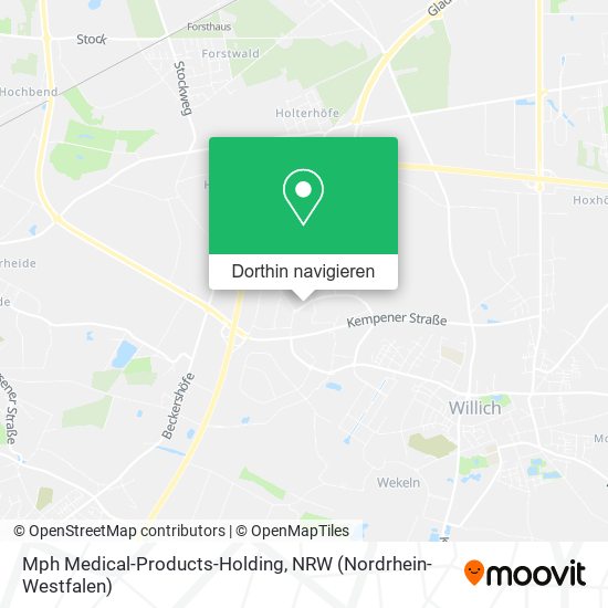 Mph Medical-Products-Holding Karte