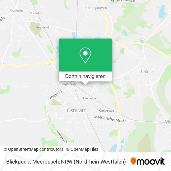 Blickpunkt Meerbusch Karte