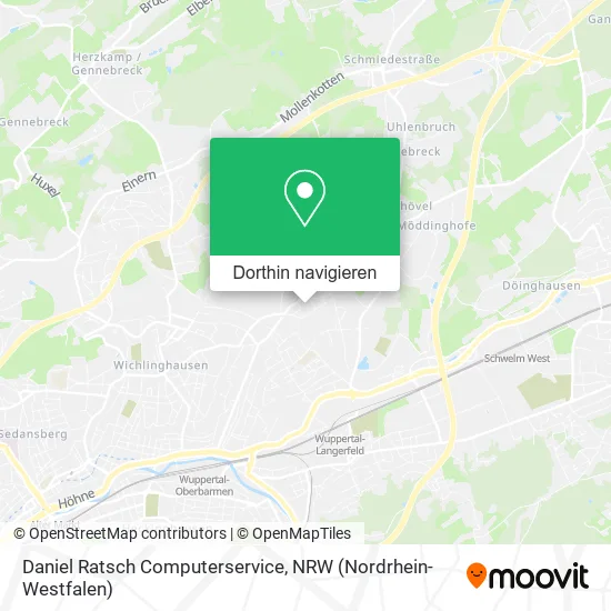 Daniel Ratsch Computerservice Karte