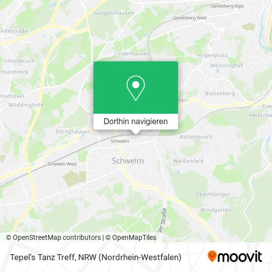 Tepel's Tanz Treff Karte