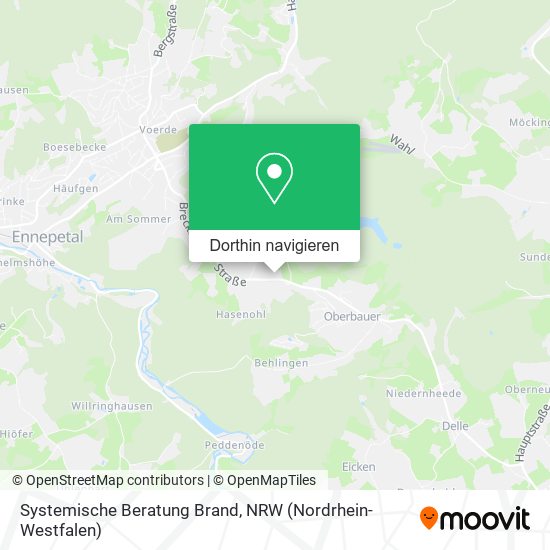 Systemische Beratung Brand Karte