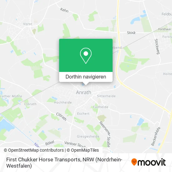 First Chukker Horse Transports Karte