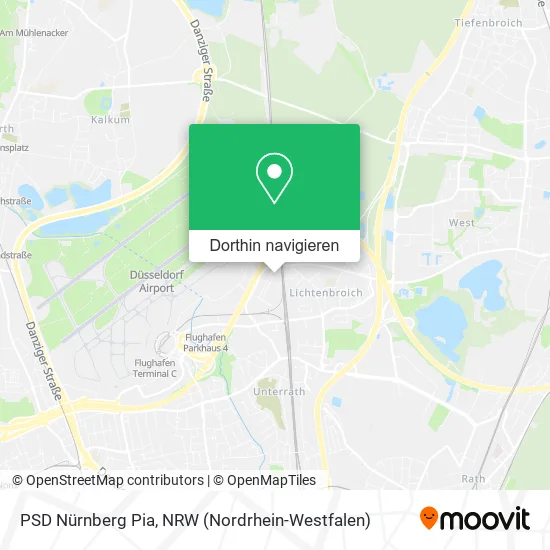 PSD Nürnberg Pia Karte