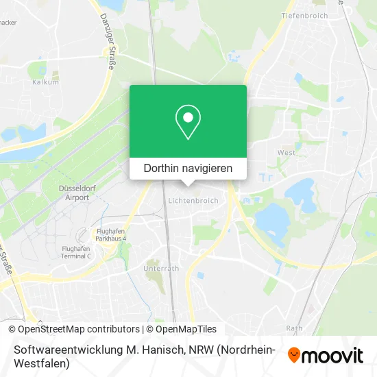 Softwareentwicklung M. Hanisch Karte