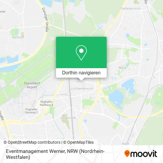 Eventmanagement Werner Karte