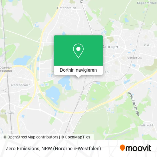 Zero Emissions Karte