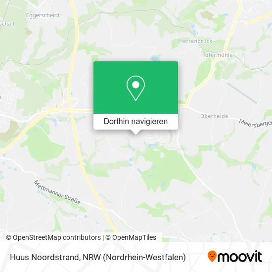 Huus Noordstrand Karte