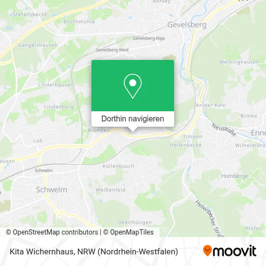 Kita Wichernhaus Karte