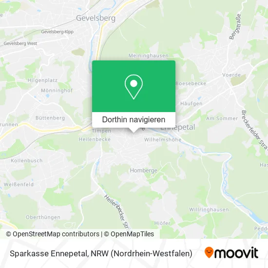 Sparkasse Ennepetal Karte