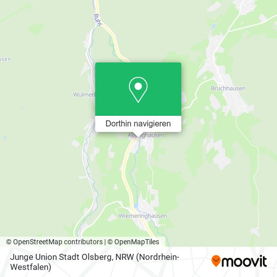 Junge Union Stadt Olsberg Karte