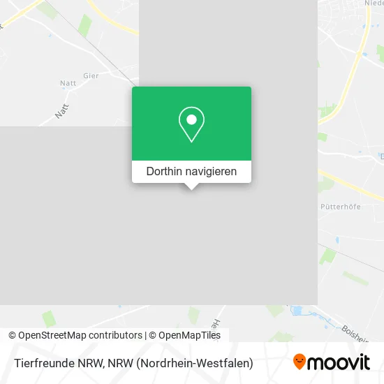 Tierfreunde NRW Karte