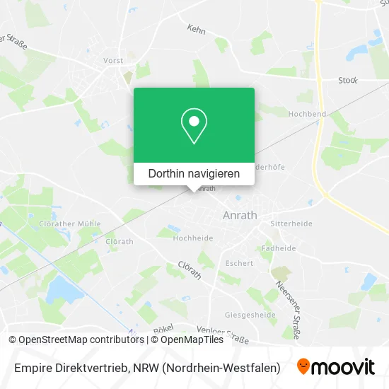 Empire Direktvertrieb Karte