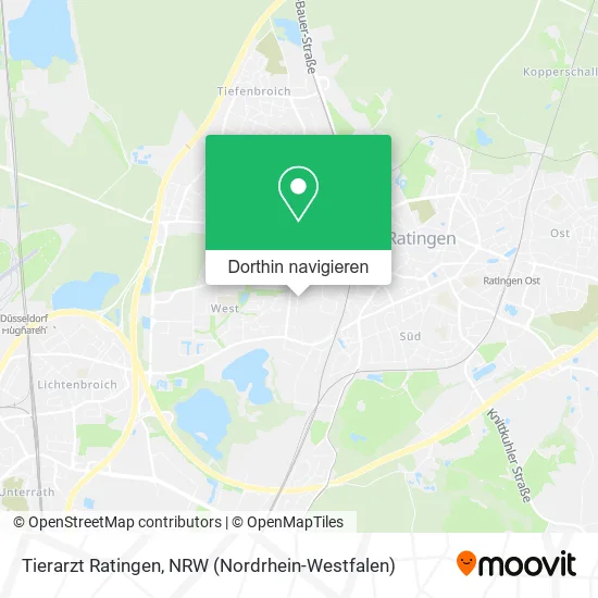 Tierarzt Ratingen Karte