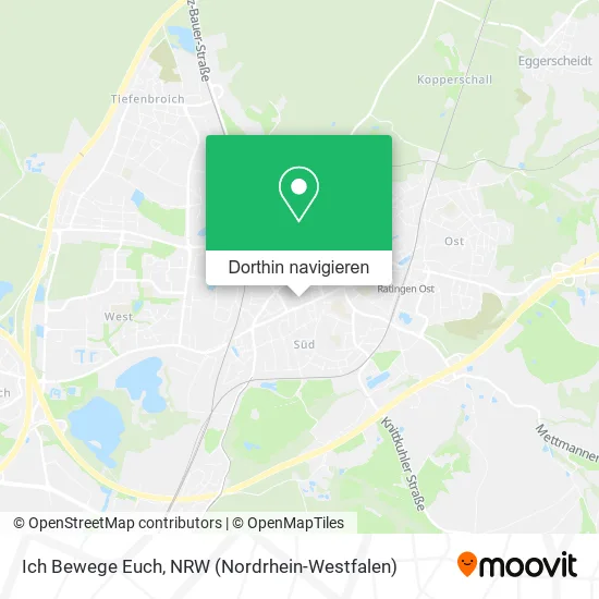 Ich Bewege Euch Karte