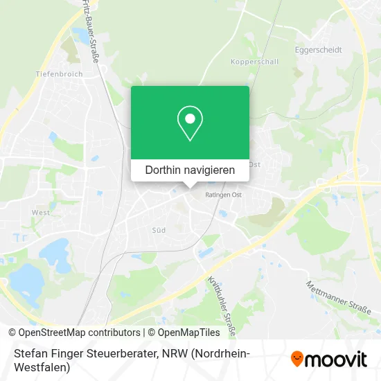 Stefan Finger Steuerberater Karte