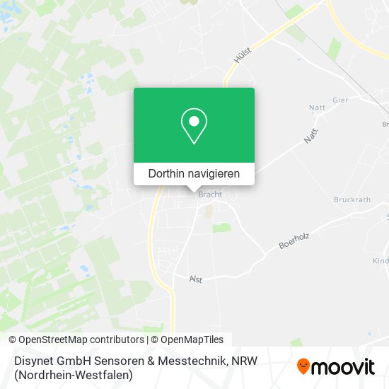 Disynet GmbH Sensoren & Messtechnik Karte