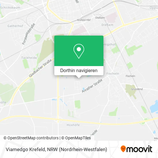 Viamedgo Krefeld Karte