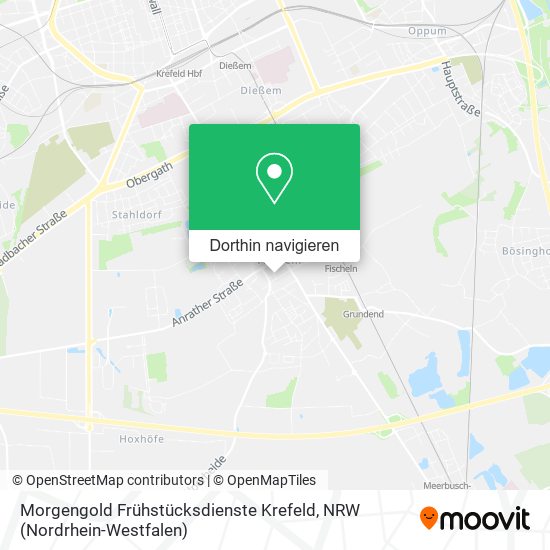 Morgengold Frühstücksdienste Krefeld Karte