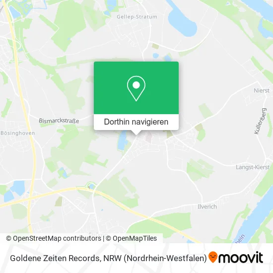 Goldene Zeiten Records Karte