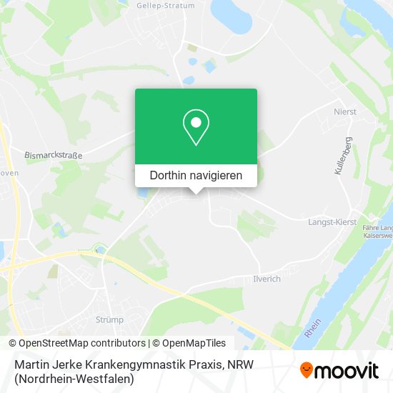 Martin Jerke Krankengymnastik Praxis Karte