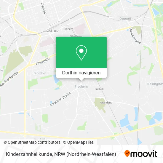 Kinderzahnheilkunde Karte