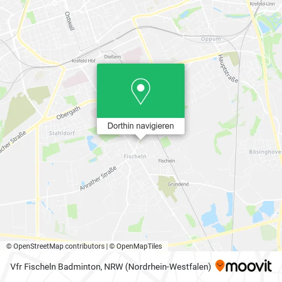 Vfr Fischeln Badminton Karte